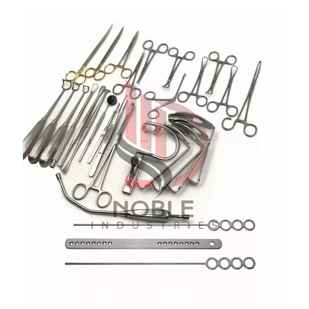 Tonsillectomy and Adenoidectomy 35 pcs Set Surgical Instruments Set