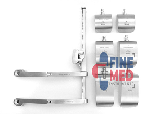 Buxton Shoulder Retractor Set, with-6 blades