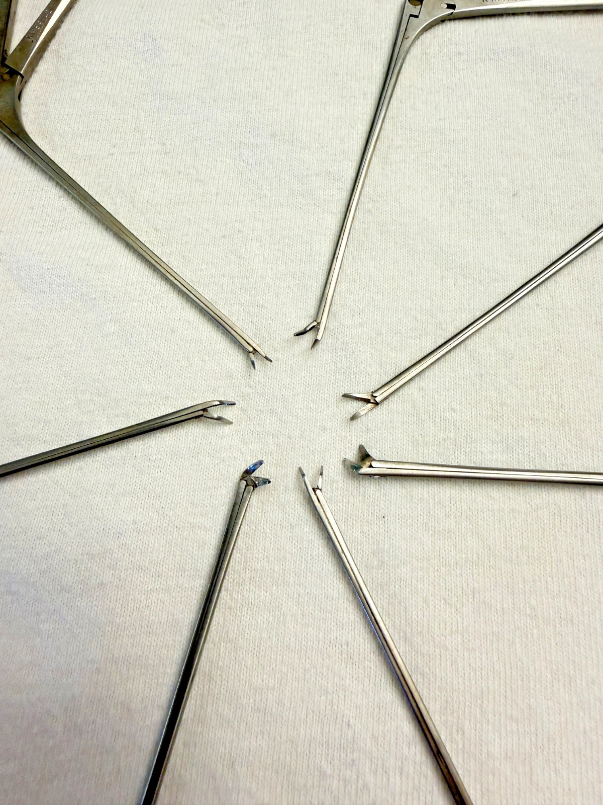 Karl Storz 7 Piece Ear Forcep Set Otology Otolaryngology ENT