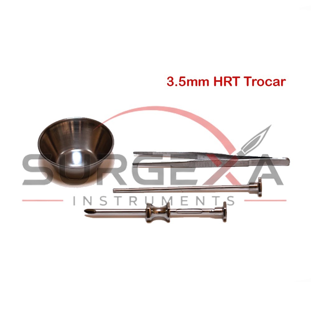 New HRT Trocar 3.5mm Harmone Replacement Insertion Trocar Kit