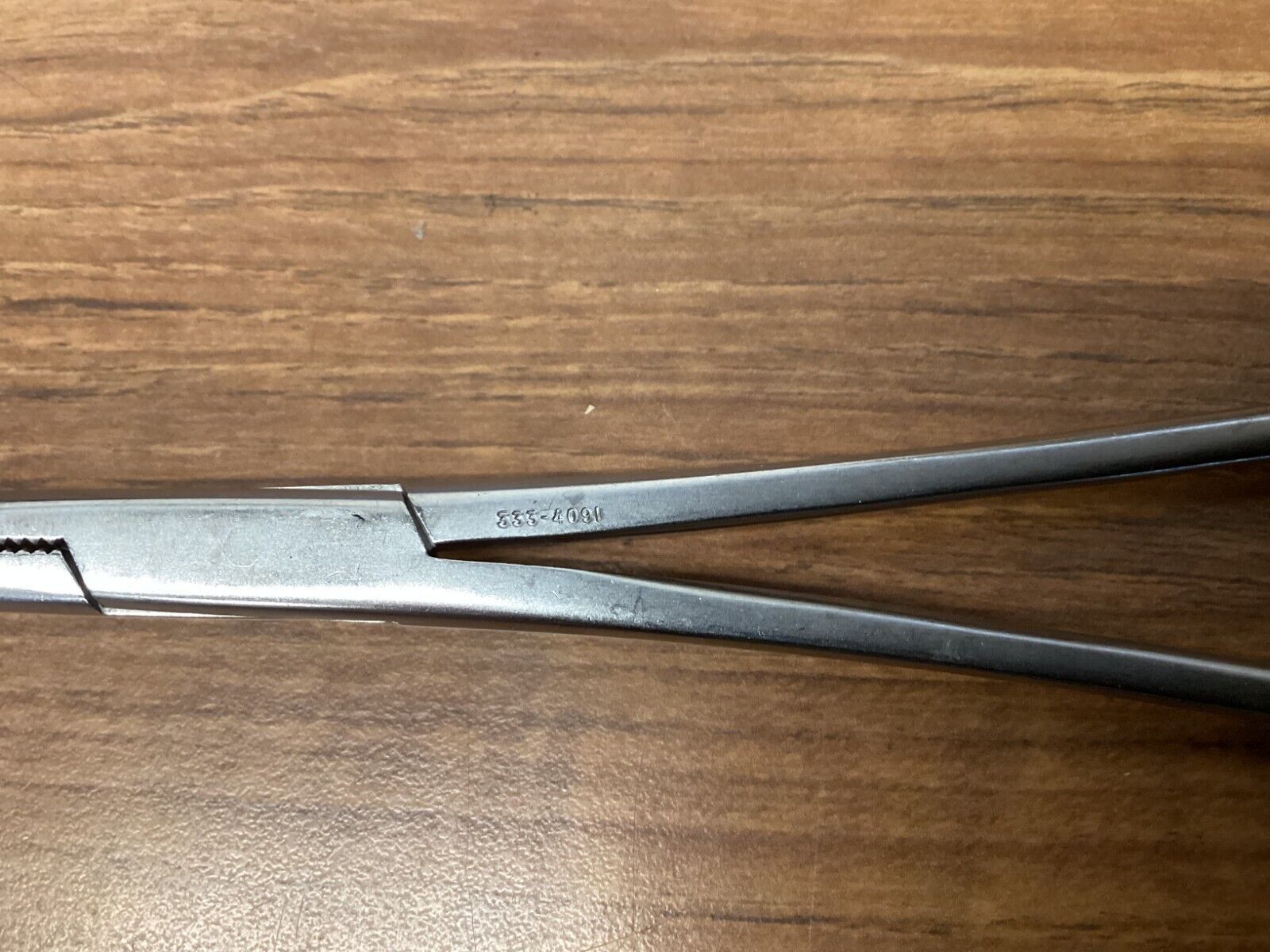 Codman Classic 333-4091 Stainless USA Surgical Forceps Curved 8 inch **