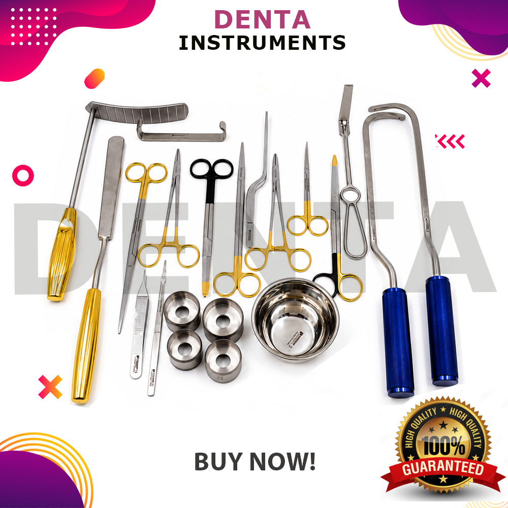 Mammaplasty instruments set