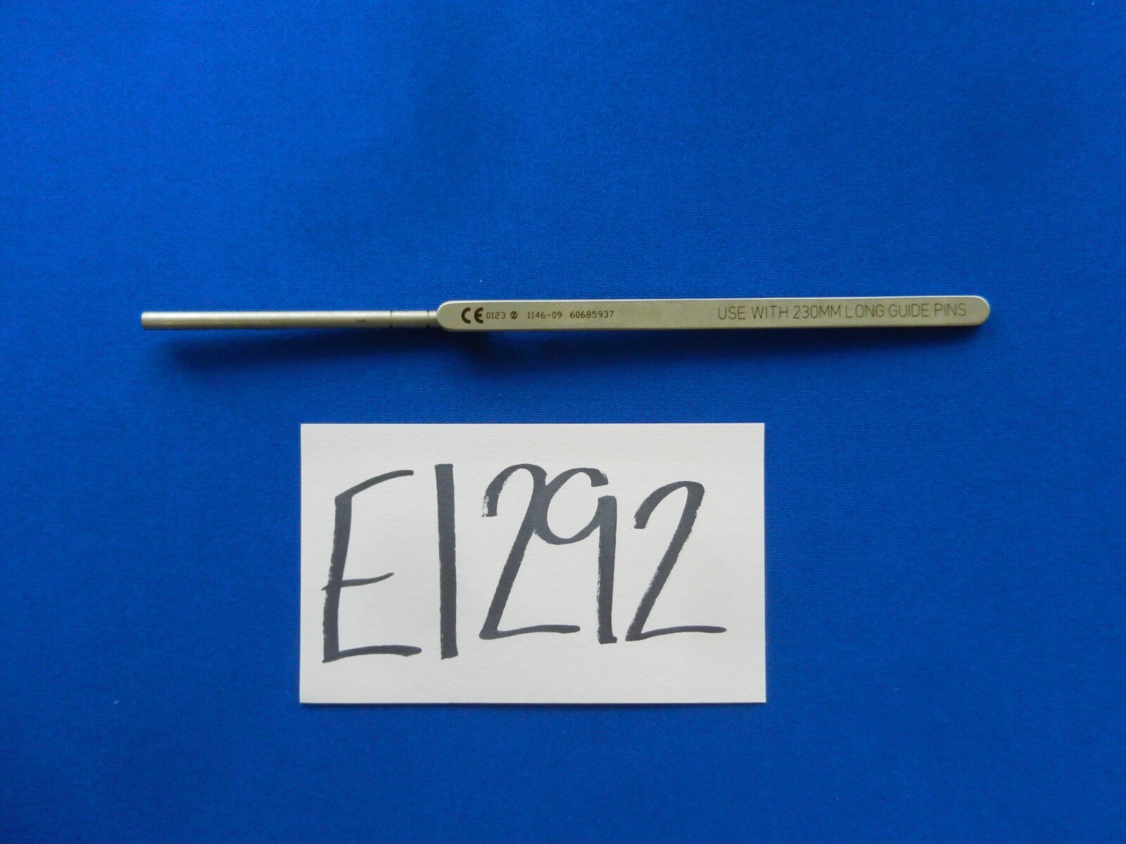 E1292 Zimmer Surgical Long Cannulated Depth Gauge 1146-09