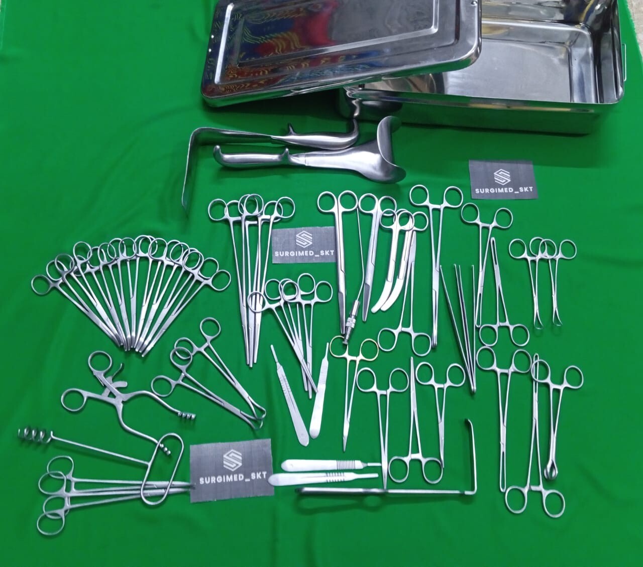Hysterectomy Abdominal Surgery Set 65 Pcs Vaginal Hysterectomy Instruments Set