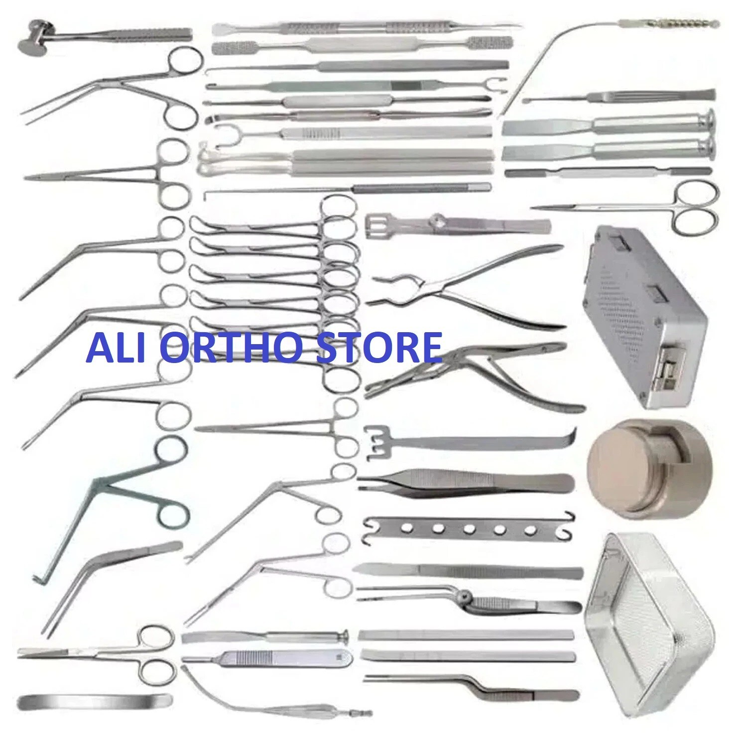 60 pcs Septoplasty surgical set for correct deviated nasal septum instruments CE