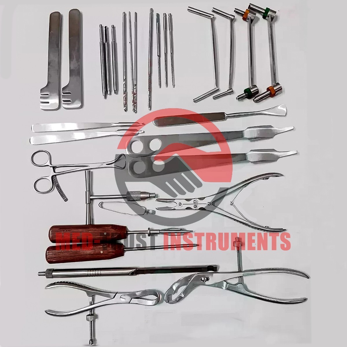 Small Fragment Instruments Orthopedic Surgical Instruments Set 30 Pcs