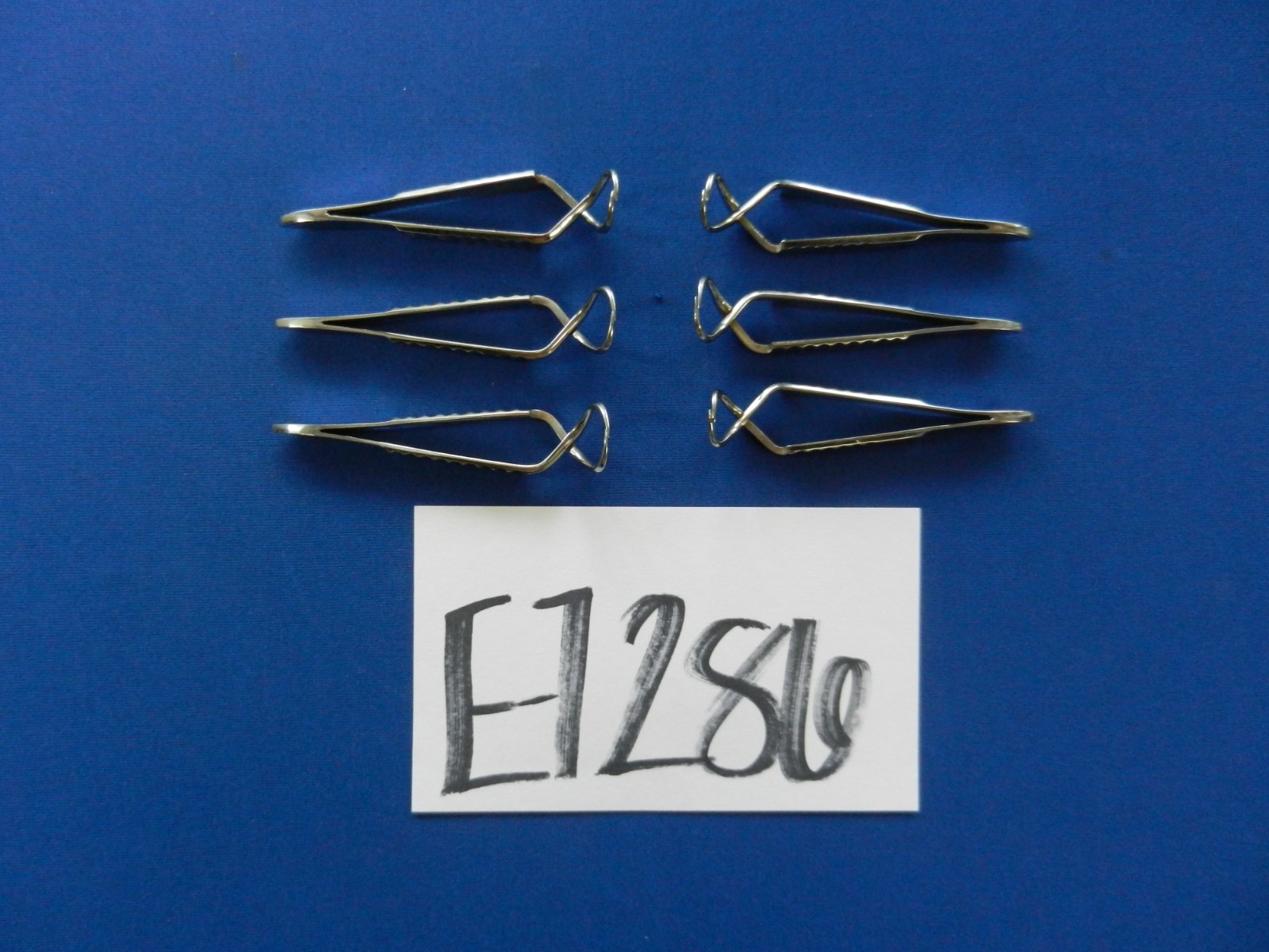 E7286 Lawton Sklar Propper Lot of 6 Jones Towel Forceps