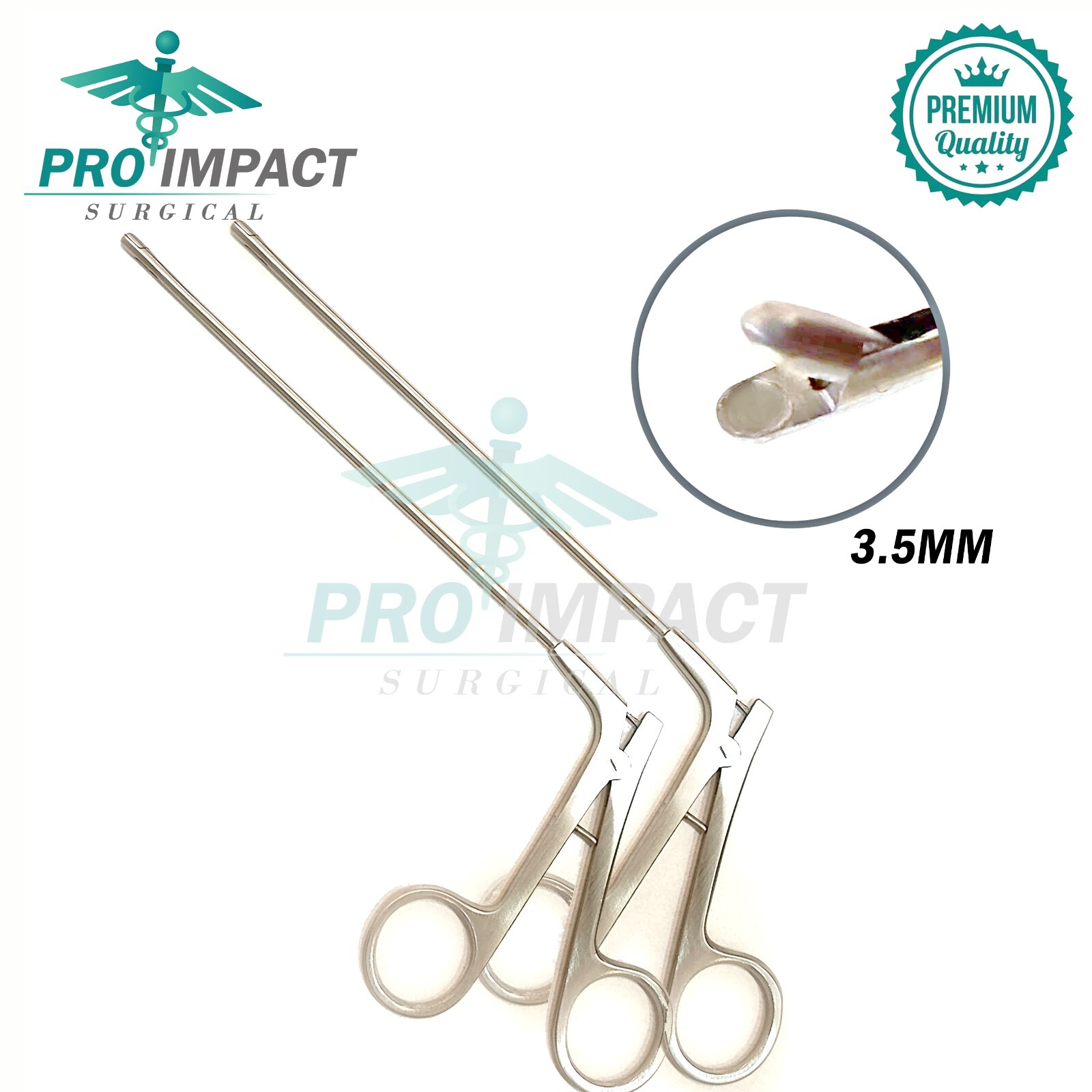 Orthopedics Arthroscopy Arthroscopic 3.5 mm Diameter Meniscus Biopsy Forceps 2pc