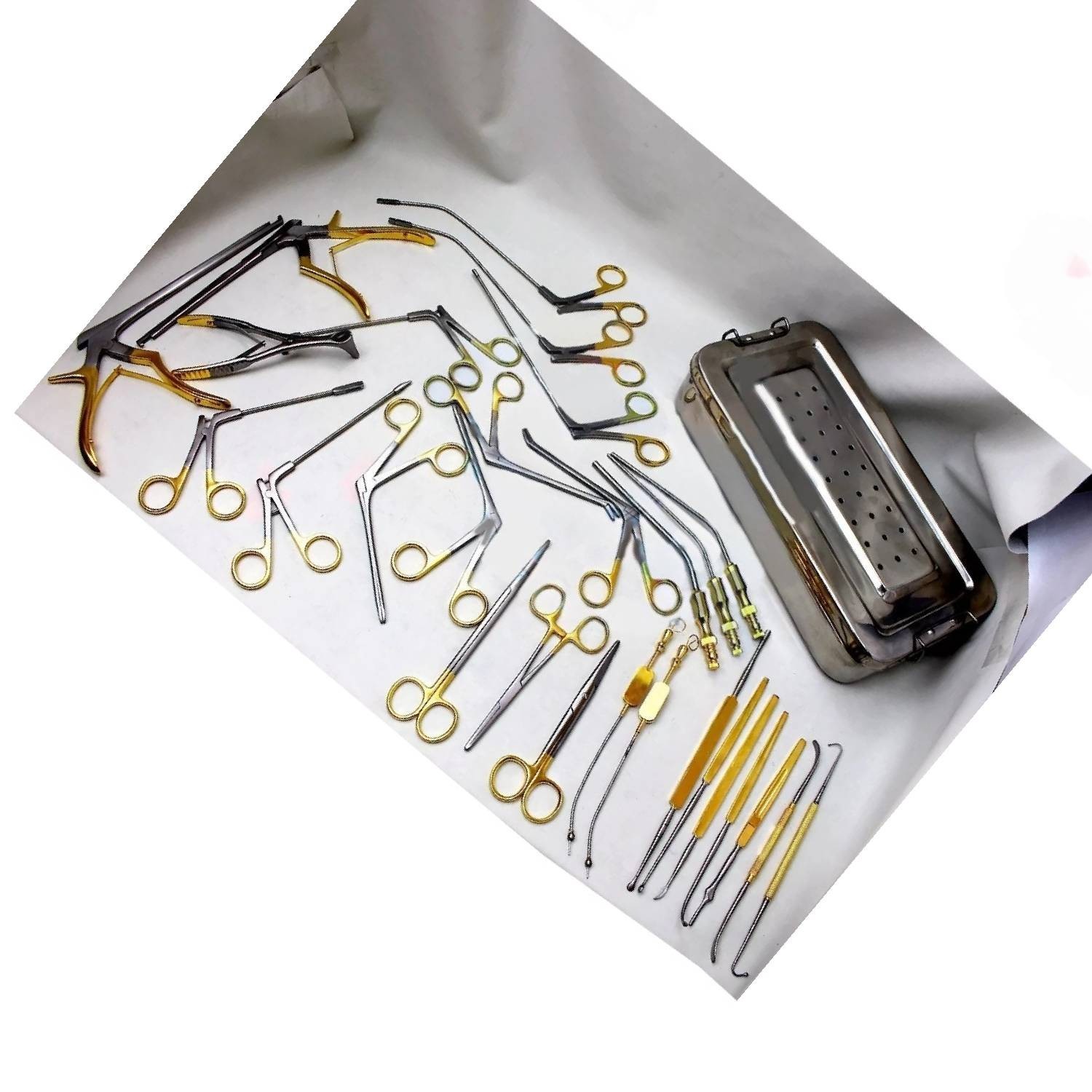 Fess Instruments Set Endoscopic Sinus Surgery ENT Instrument Set A+ German Steel