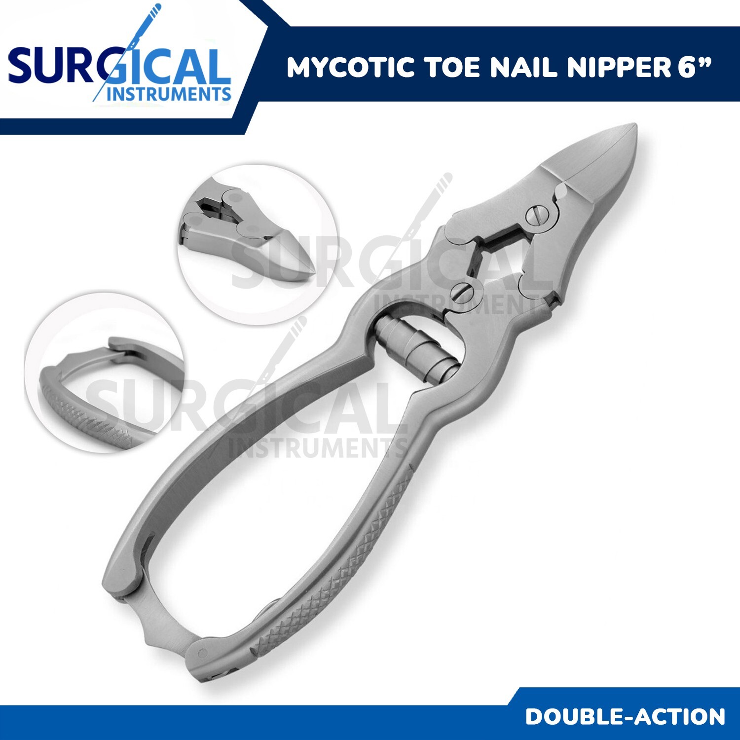Nail Nipper (Cutter) Double Action Orthopedic Surgical Veterinary 6″ German Grad