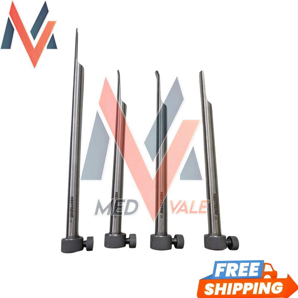 4 Pcs Scope Retractors Set Surgical Instruments for Endoscopic & Spine Surgery.