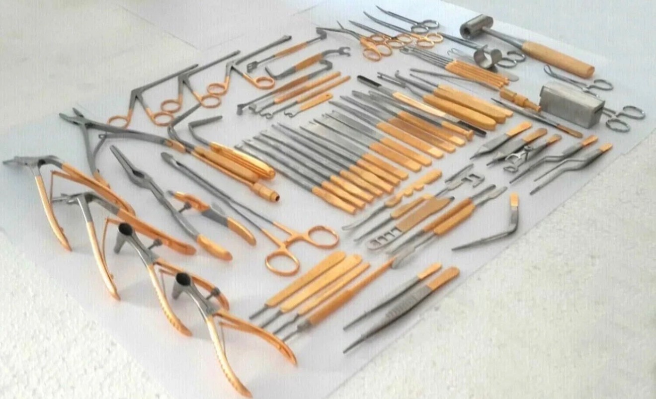 Major Rhinoplasty instruments 82pcs Set,nose & plastic surgery instruments