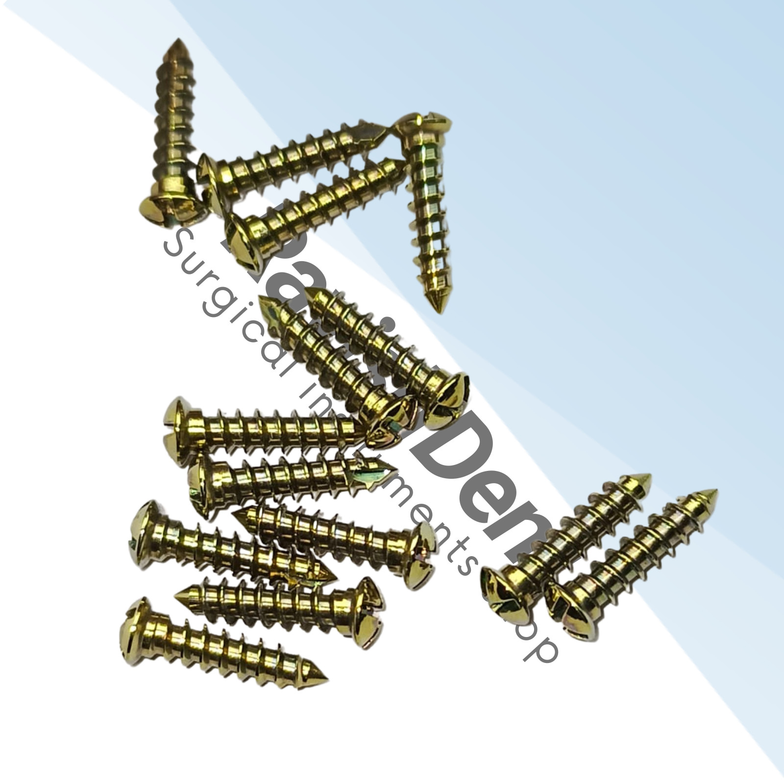 Maxillofacial Mini Straight Plates 5pcs 2.0mm 5pcs 1.5mm Titanium 80pcs Screw DR