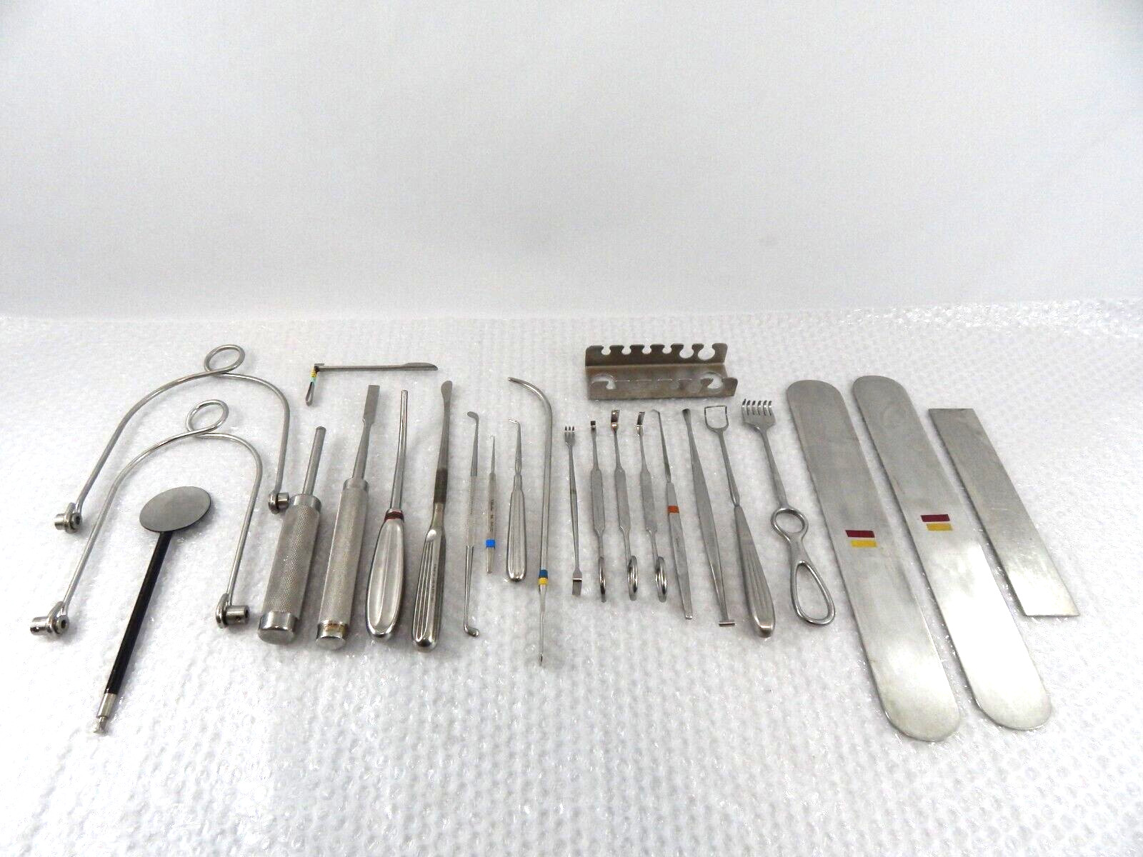 V. MUELLER/WECK/3M ORTHOPEDIC-SURGICAL INSTRUMENTS LOT OF 24
