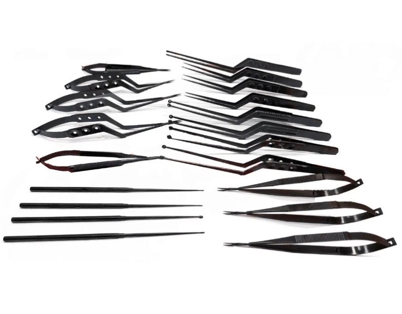 Kamiyama Micro neuro surgery instruments set 20pcs surgical instruments