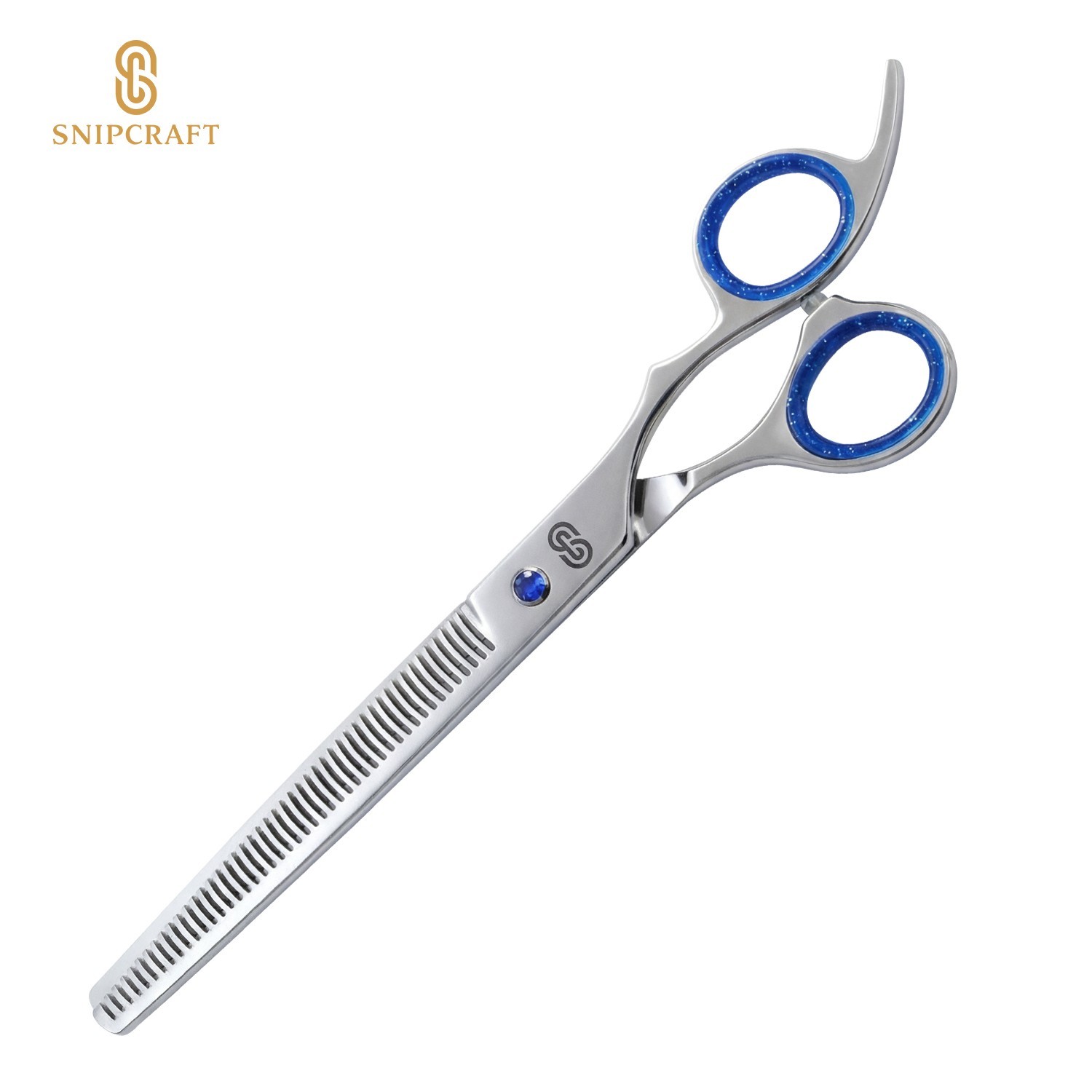 8” Professional Pet Grooming Scissors/Shears, Thinning Shears with Narrow Teeth