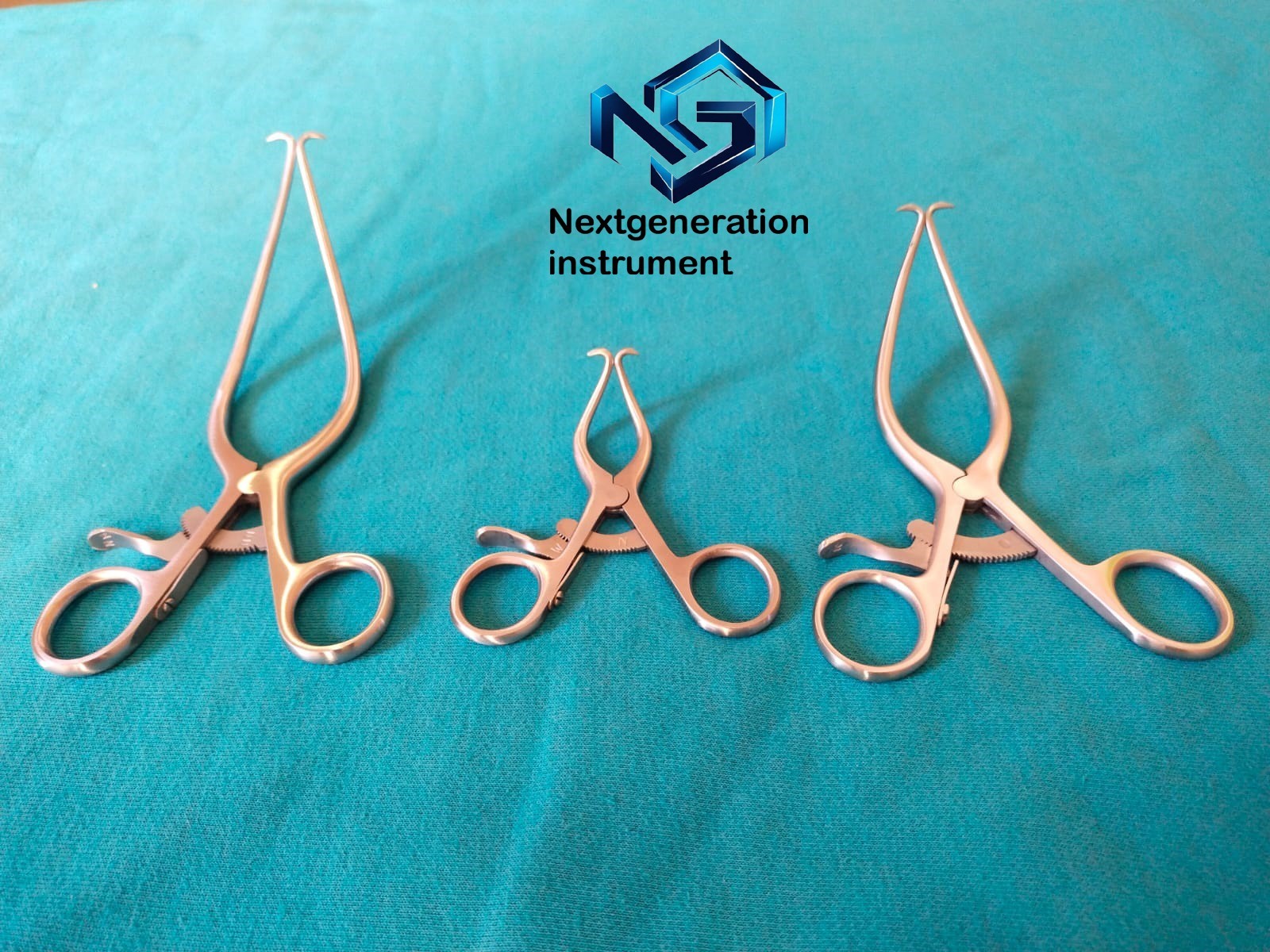 Veterinary Gelpi Retractors 3pc Set 3.5″ 5.5″ 7″ Sharp Surgical Instruments