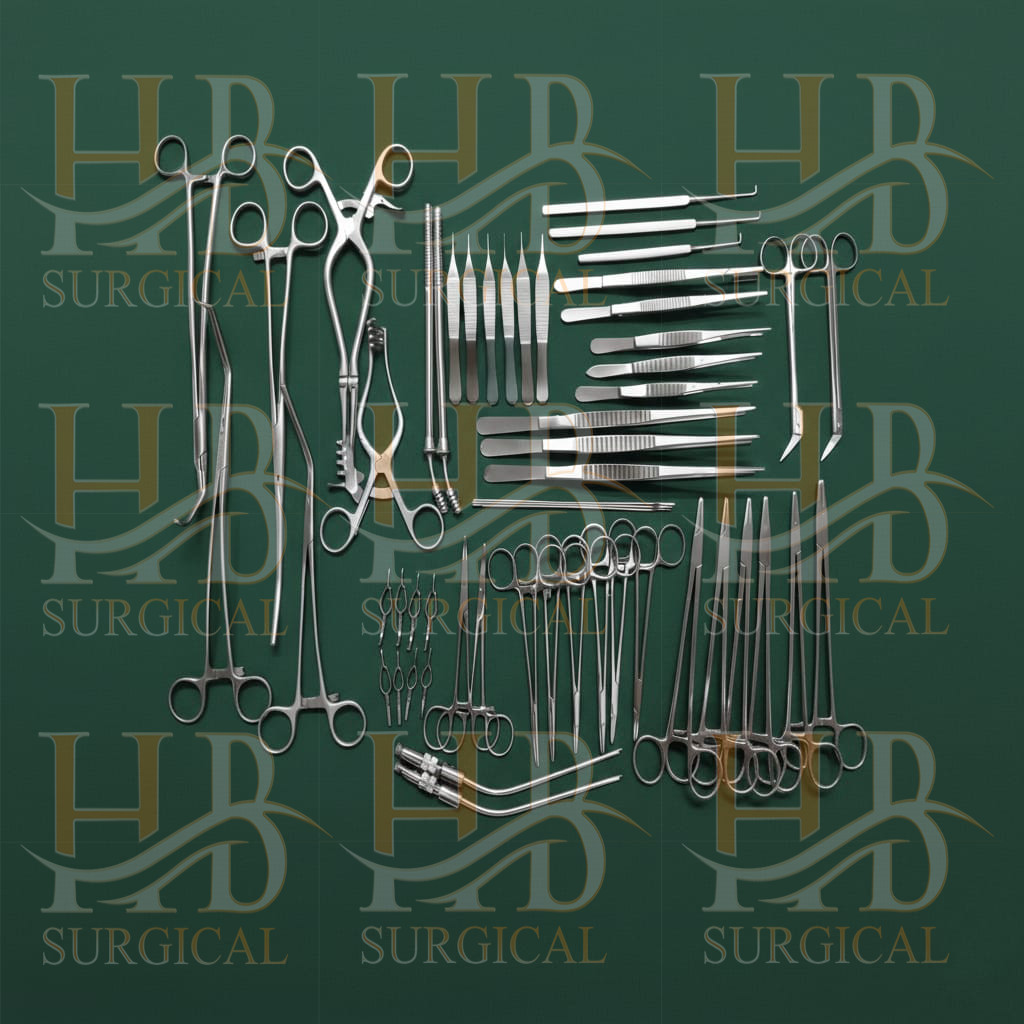 Vascular Surgery Set of 52 pcs Surgical Specialty Surgical Instruments Set