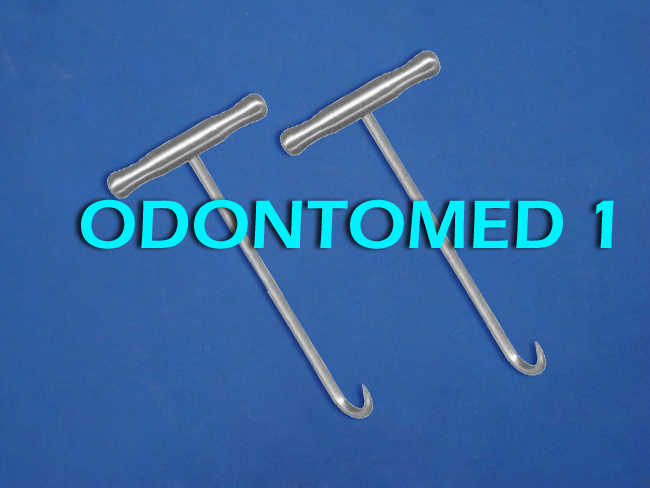 2 Bone Hook With T handle 8″ Orthopedic Instruments new
