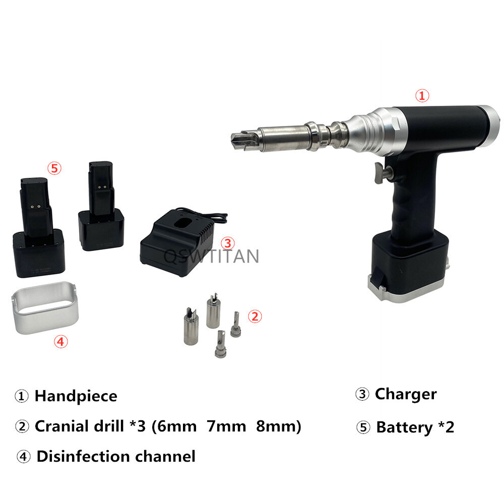 Orthopedic Neurosurgery craniotomy drill bit Craniotome electric skull drill