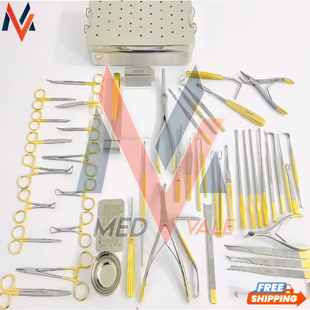 Major Rhinoplasty instruments set of 50 Pcs Nose & Plastic Surgery Instruments