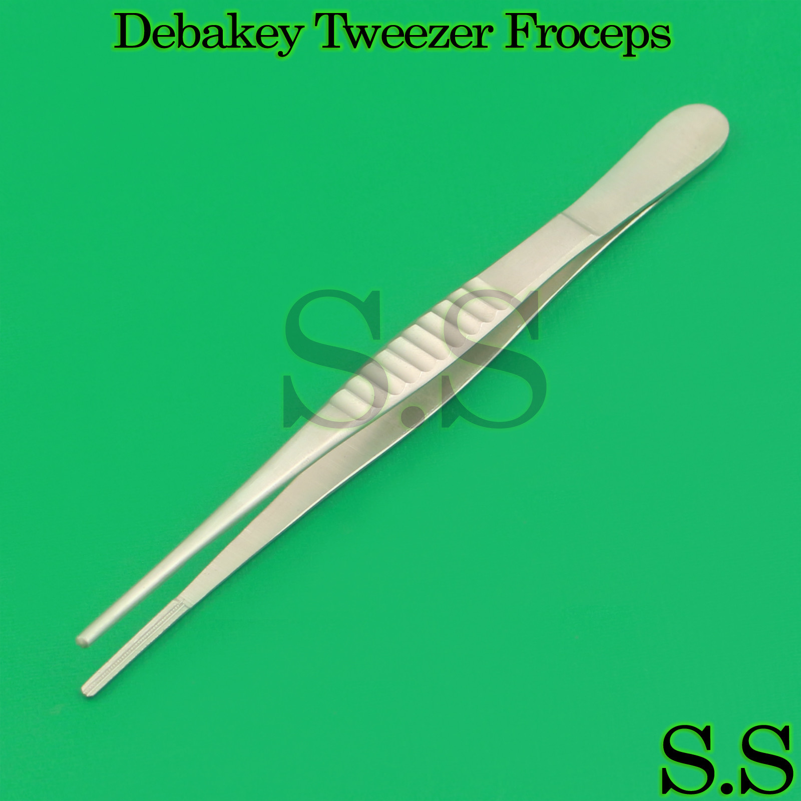 3 Pcs Dental Veterinary Debakey Tweezer 6″ Frocep Surgical Instruments