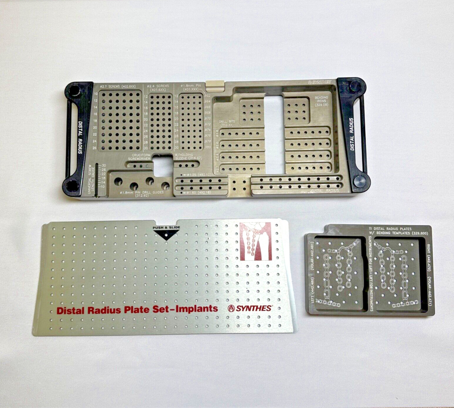 Synthes Distal Radius Instrument Module Case CCMED413