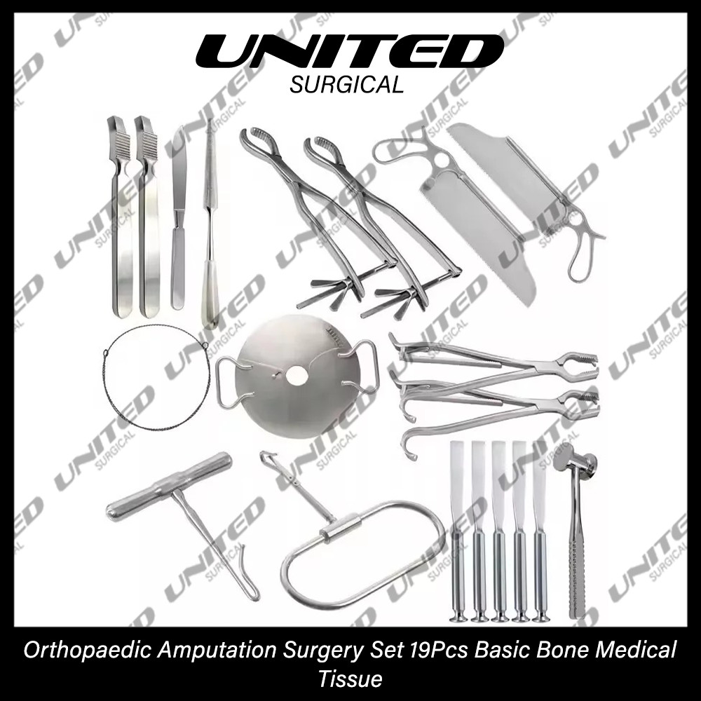 Orthopaedic Amputation Surgery Set 19Pcs Basic Bone Medical Tissue