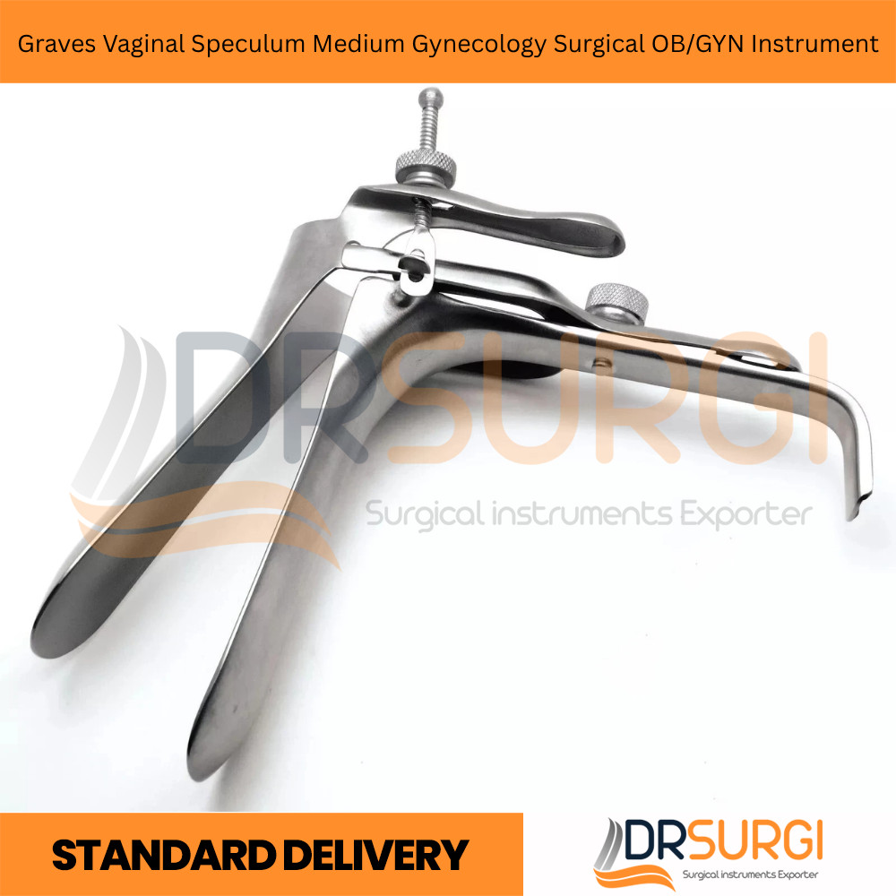 Graves Vaginal Speculum Medium Gynecology Surgical OB/GYN Instrument