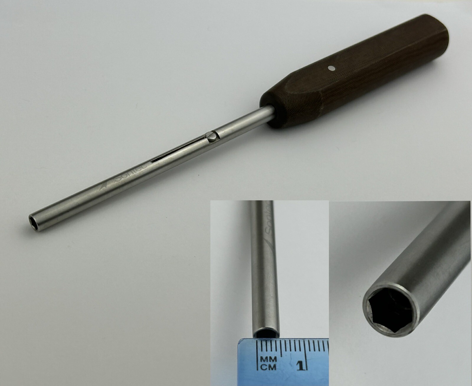 Sontec 416-330 Caspar Screwdriver For Use w Distractor Phenolic Plastic Handle