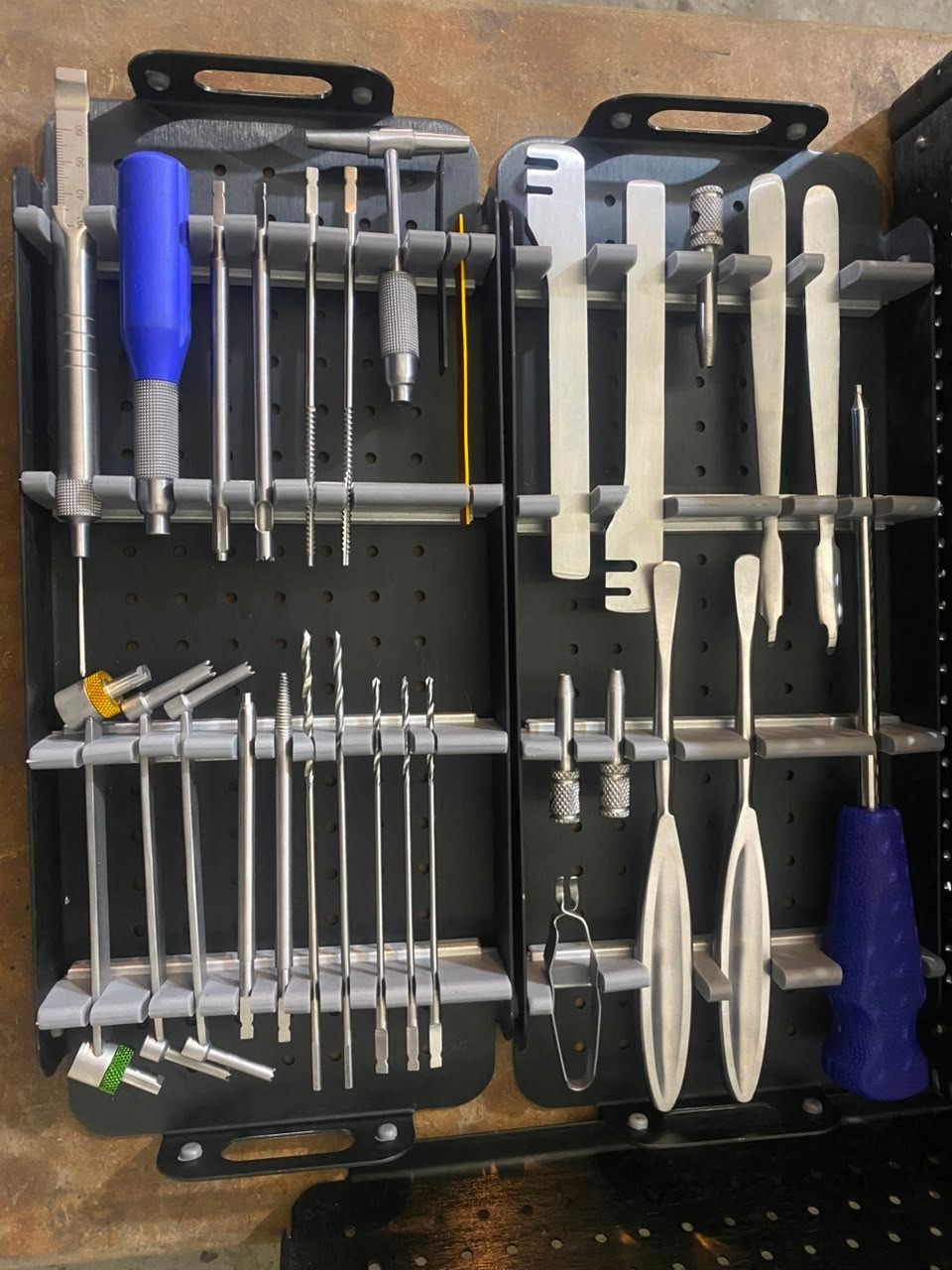 Small Fragment Instrument Set 3.5/4.0mm Orthopedic Surgical Kit w/ Case