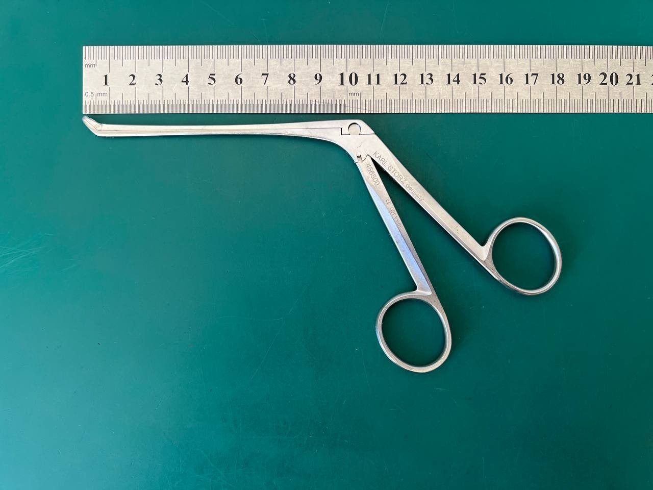 Karl Storz 456500 Blakesley Nasal Forceps Up Angled 45°, size 0, 11 cm