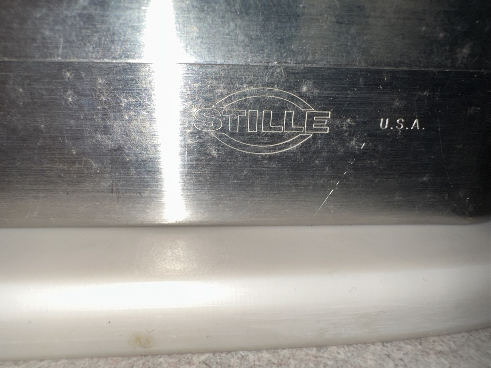 STILLE USA stainless steel hinged basket for Surgical Instruments 15x11x1.5”