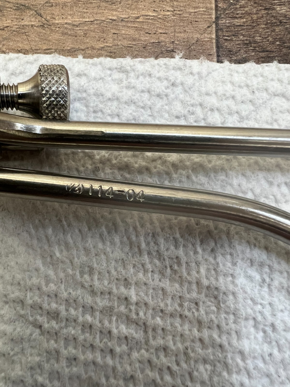 Lot of (2) Zimmer 114-05 & 114-04 Pin Holder