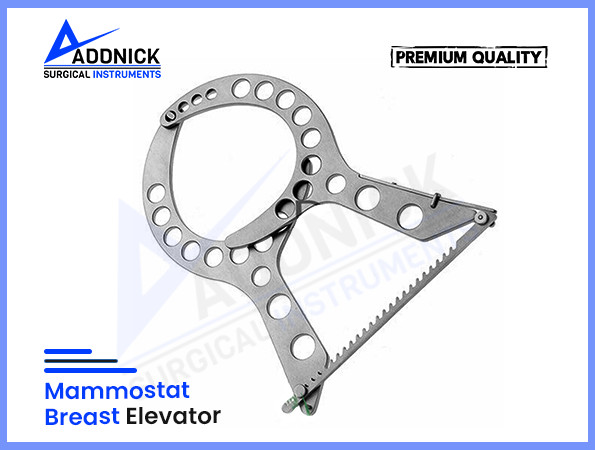 Mammostat Breast Elevator For Mammaplasty Reusable Plastic Surgery Instruments