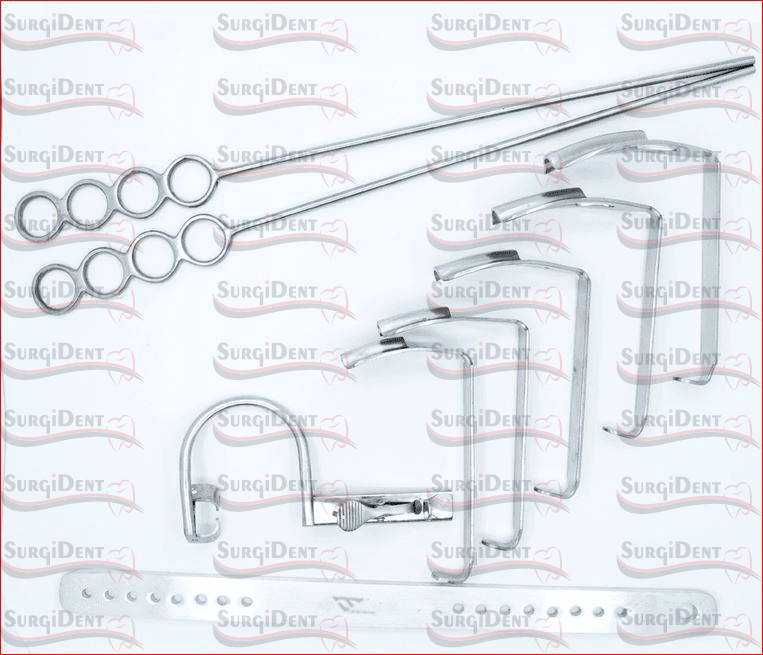 Tonsillectomy Surgical Instruments Set 8Pcs ENT German Quality Surgery tools
