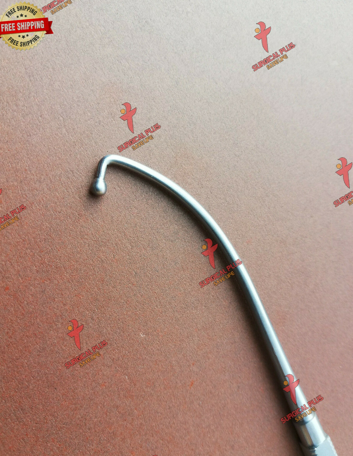 Facial Frontal Sinus Seeker Ball Probe 19.5cm ENT Instruments Endoscopy 2 Pcs