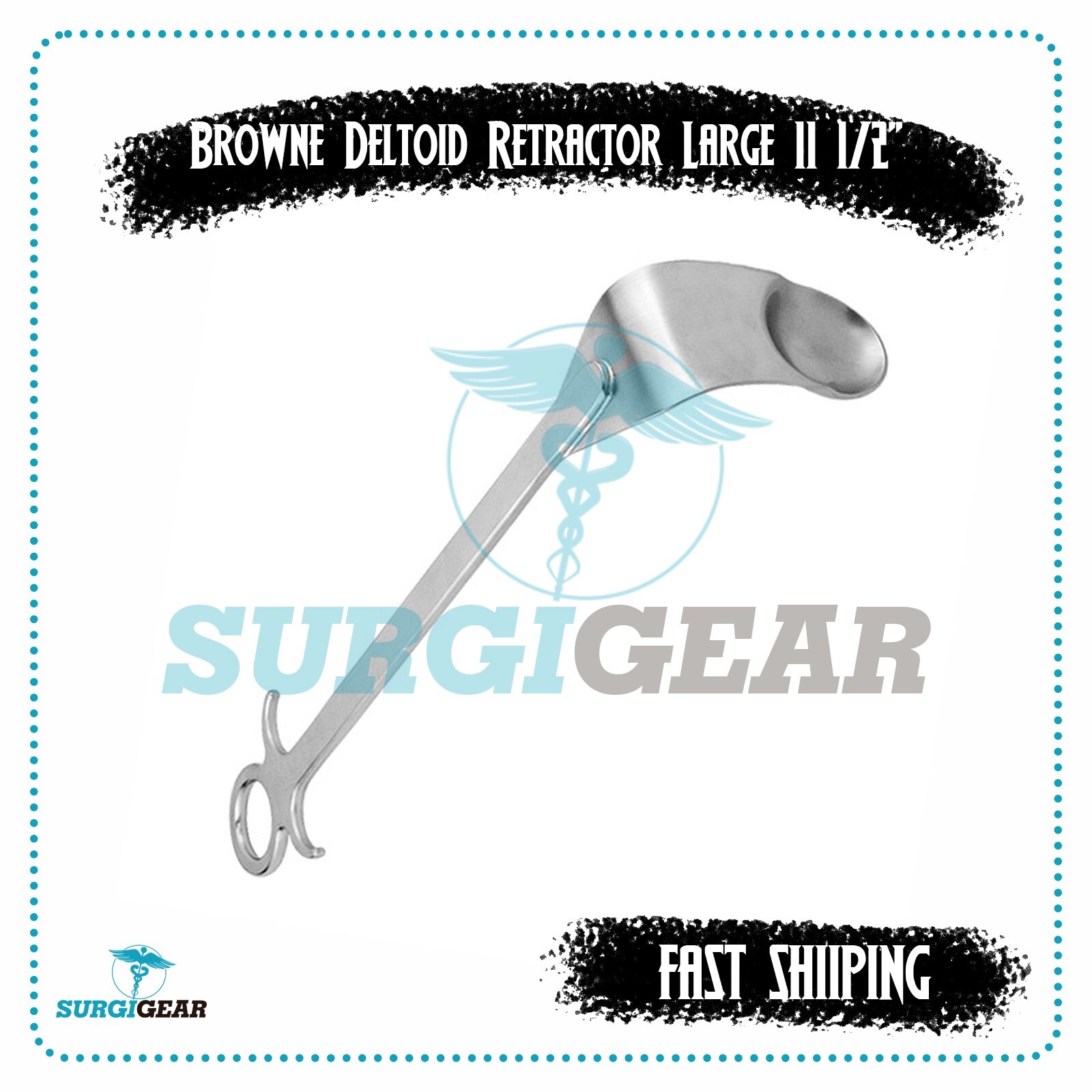 Browne Deltoid Retractor Large 11 1/2″ surgical instruments