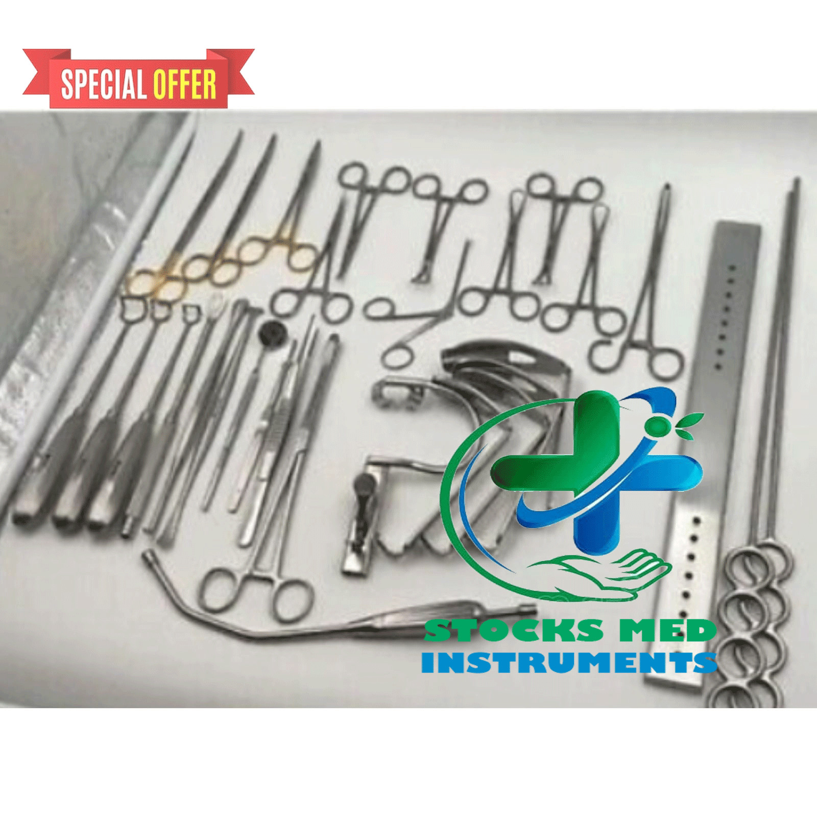 Tonsillectomy and Adenoidectomy 30 pcs kit Surgical Instruments Set with Box