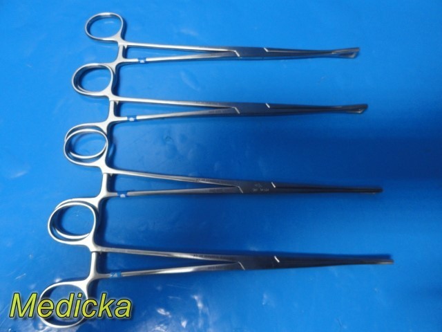 12x Surgical Grasping Forceps Collins Pennington Duval Lovelace ~ 39636