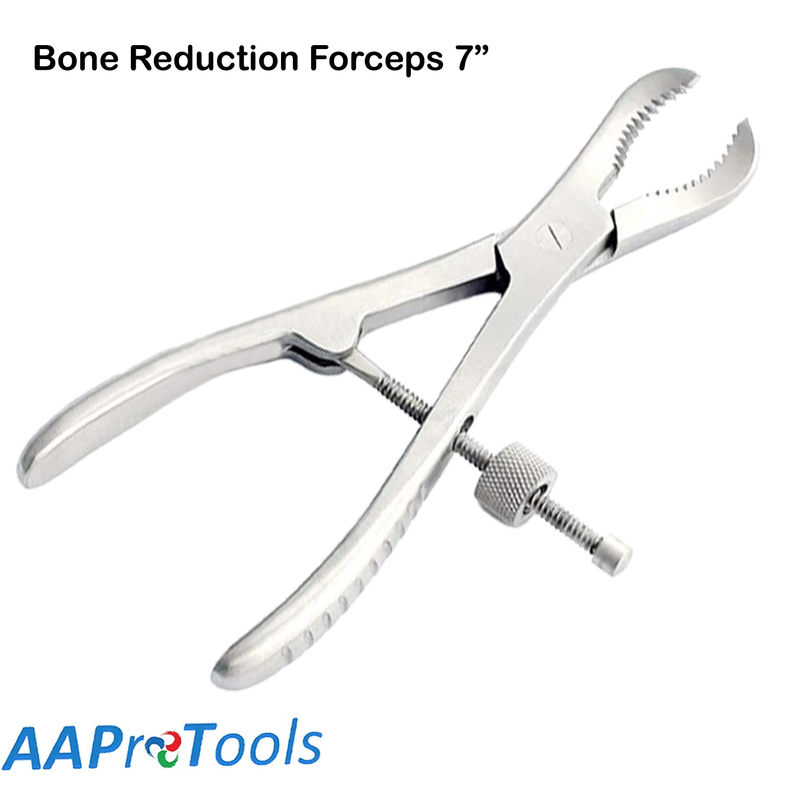 AAPRO BONE REDUCTION FORCEPS 7″ WITH FIXATION SCREW Orthopedic Surgical