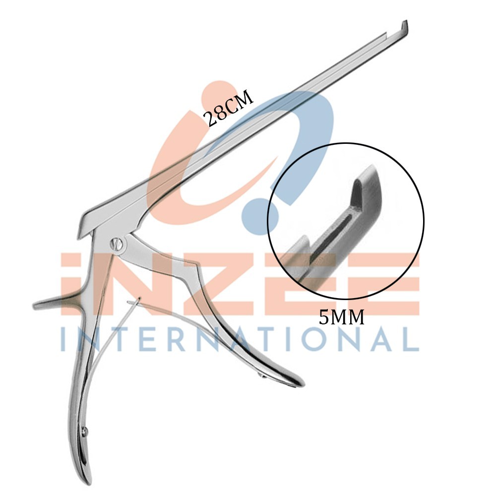 Ferris-Smith Style Kerrison Rongeur Punch 20cm 5 PSc Set 1,2,3,4,5mm Surgical