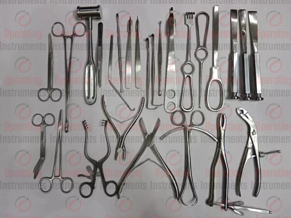 Basic Orthopedic Surgery Kit German Orthopedic Surgical instruments Set of 25 PC