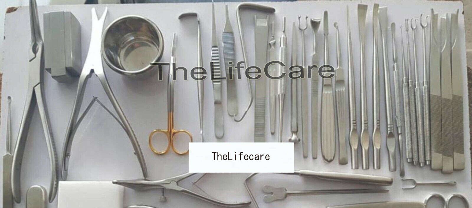 Rhinoplasty set of 53 Pcs, Nose Surgery, Plastic surgery instruments Tools Kit