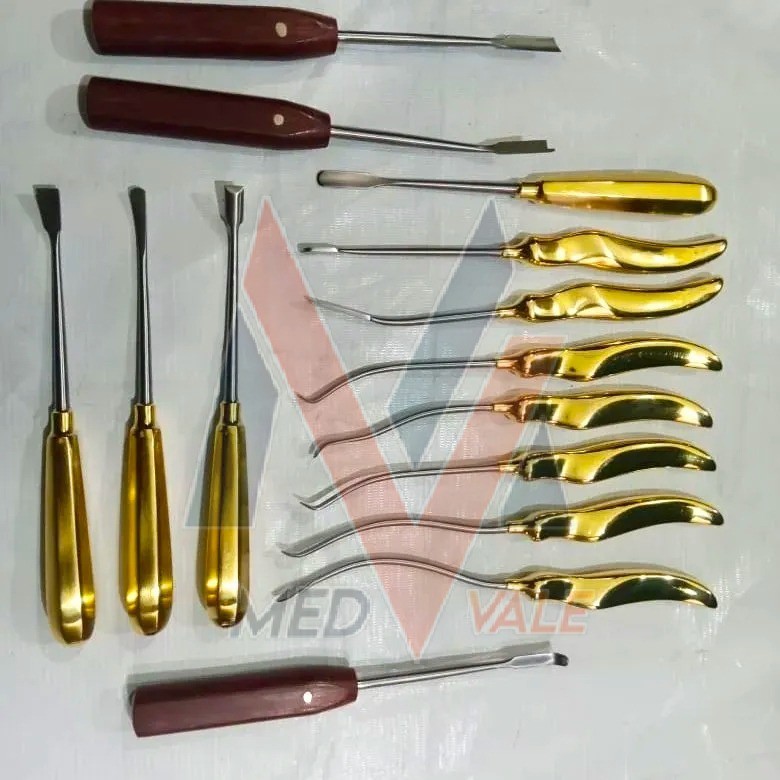 Endoscopic Forehead Lift Dissector Set Of 14Pcs A+ Quality