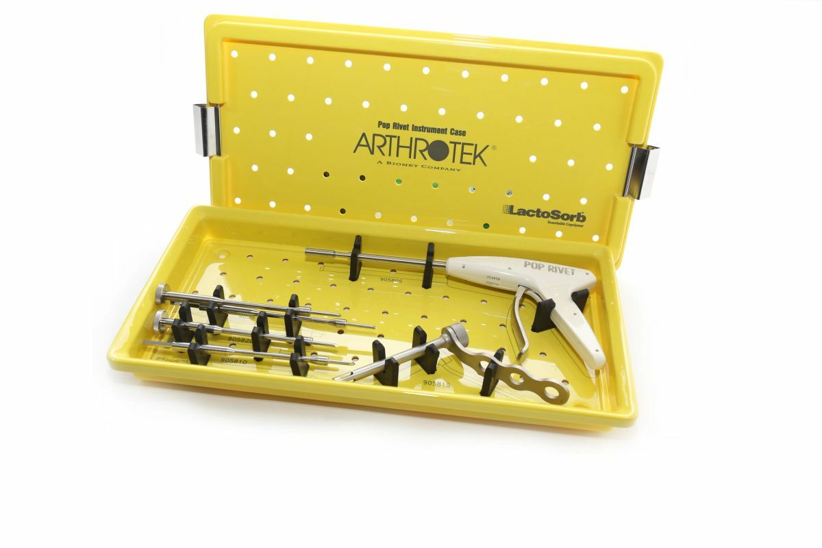 Arthrotek LactoSorb Arthrorivet Instrument Set! Great Condition!