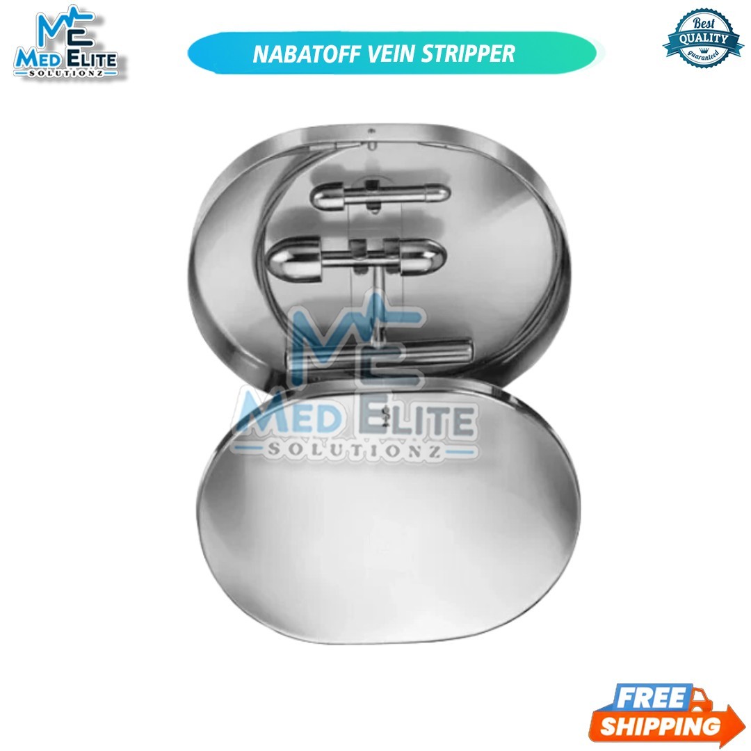 NABATOFF Vein Stripper OR Grade Complete Set Medical Surgical Instruments