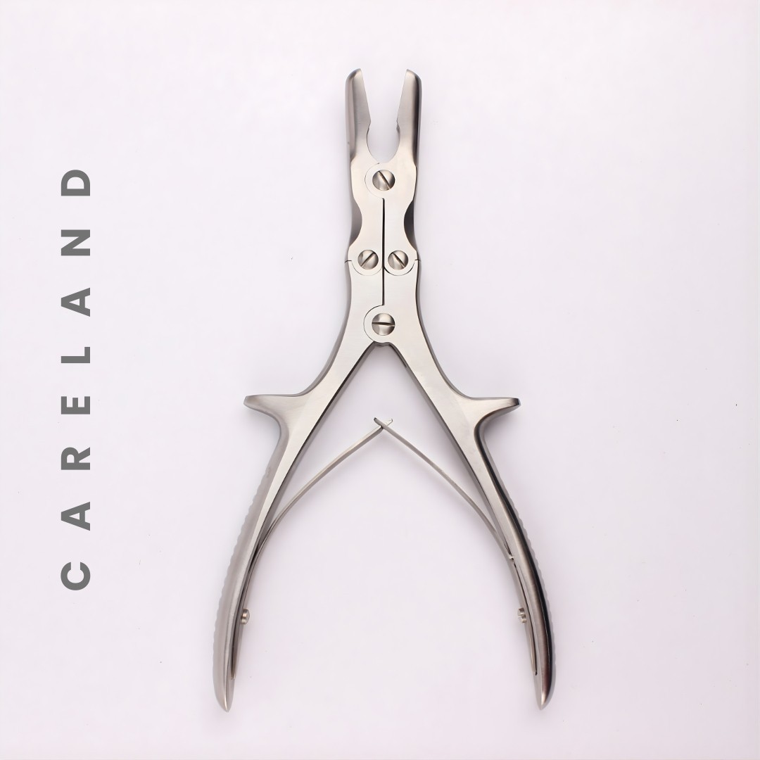 Stille Luer Bone Rongeur 22cm Straight Double Joint Orthopedic Instrument