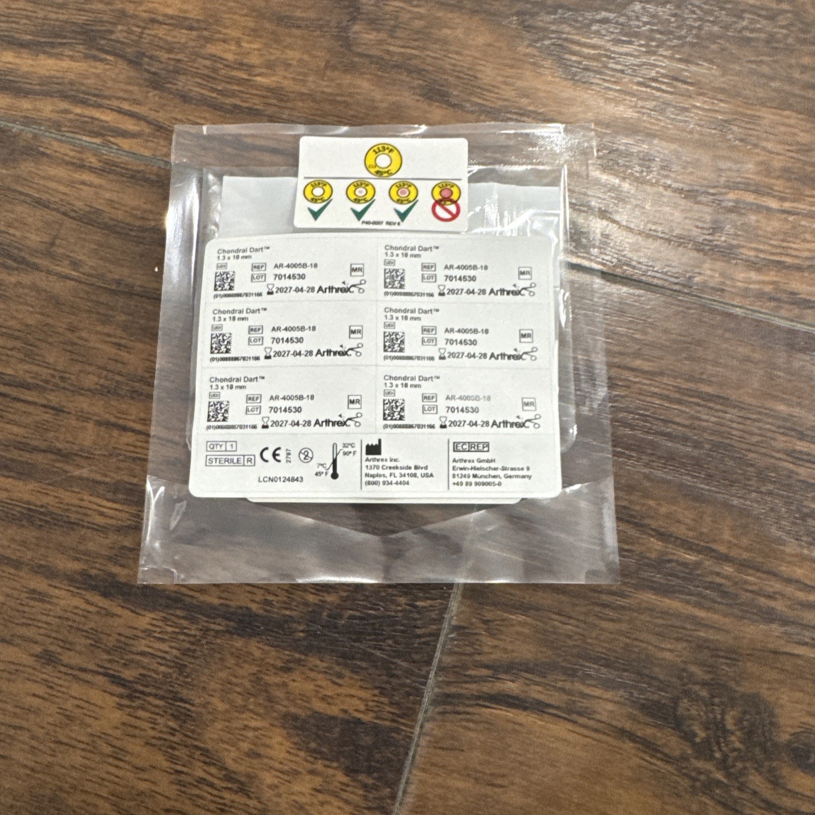 ARTHREX AR-4005B-18 Chondral Dart