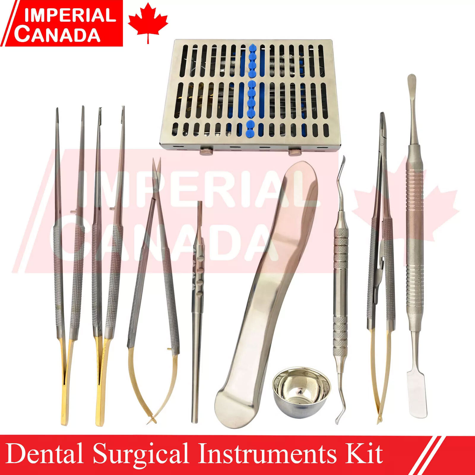 TC Dental Surgical Instruments Kit Implant Oral Surgery 8 Pcs German DN-2491